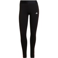 adidas Loungewear Essentials 3-Streifen Leggings Damen black XS von adidas Sportswear