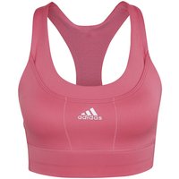 adidas Medium Support Primeknit Sport-BH Damen in rot von Adidas