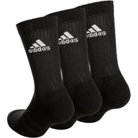 adidas Sportswear Crew Sportsocken 3er Pack in schwarz, Größe: 49-51 von Adidas