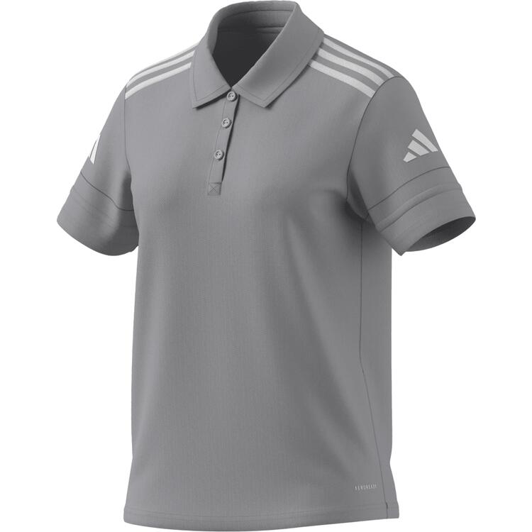 adidas Squadra 25 Cotton Polo Damen JY3409 TMLGGR/WHITE - Gr. M von Adidas