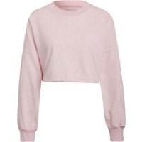 adidas Studio Lounge Summer Crew Sweatshirt Damen in rosa, Größe: L von Adidas