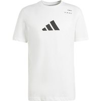 adidas T-Shirt Herren in weiß, Größe: XL von Adidas