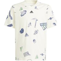 adidas T-Shirt Jungen in creme von Adidas