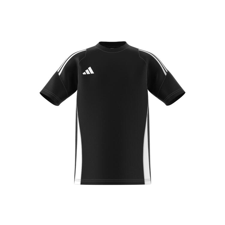 adidas Tiro 24 Baumwoll T-Shirt Kinder IJ9953 BLACK/WHITE - Gr. 176 von Adidas