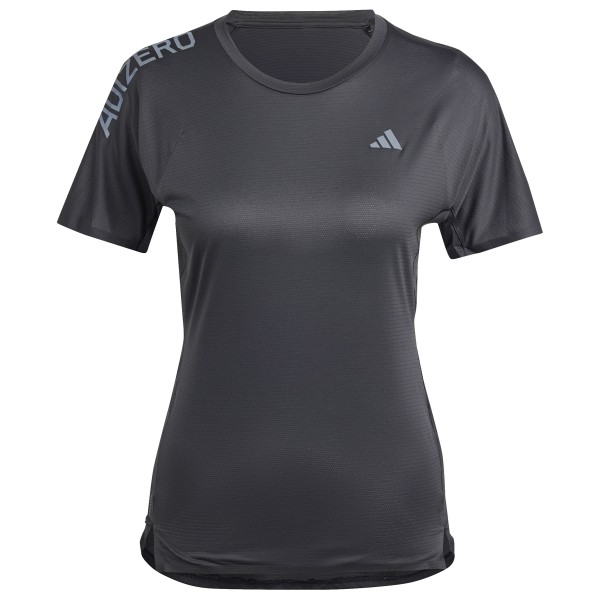adidas - Women's Adizero Tee - Laufshirt Gr L;M;S;XL;XS grau;lila von Adidas