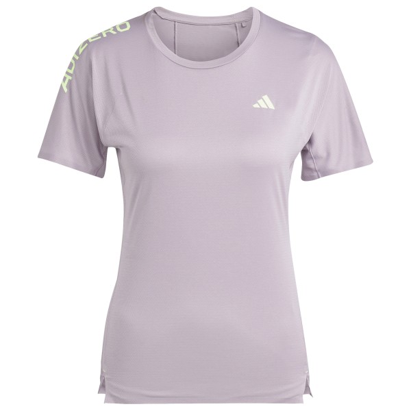 adidas - Women's Adizero Tee - Laufshirt Gr M lila von Adidas