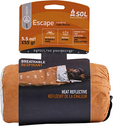 Adventure Medical Kits Escape Lite Bivvy Orange von survive outdoors longer