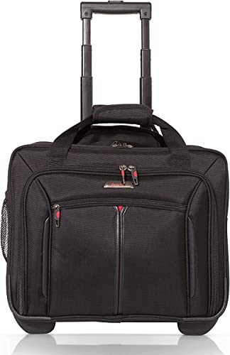 Aerolite Laptoptasche Aktentaschen hülle mit Taschen zur Aufbewahrung von Zubehör, für Laptops bis zu 15,6 Zoll, passend für Lufthansa, Eurowings, Ryanair, easyJet und viele mehr, 2 Jahre Garantie von Aerolite