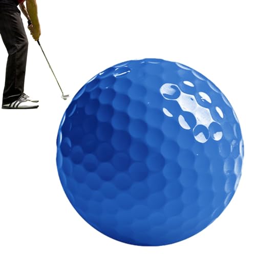 Aeutwekm Golfbälle bunt,Farbige Golfbälle | Golfbälle für Damen | Langstrecken-Golfbälle für Golfliebhaber, tragbare Golfbälle mit festem Kern, neonfarbene Golfbälle von Aeutwekm