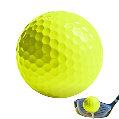 Aeutwekm Golfbälle farbig,Bunte Golfbälle | Golfbälle für Damen - Langstrecken-Golfbälle für Golfliebhaber, tragbare Golfbälle mit festem Kern, neonfarbene Golfbälle von Aeutwekm