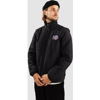 Afends Question Everything Recycled Puffer Jacke black von Afends