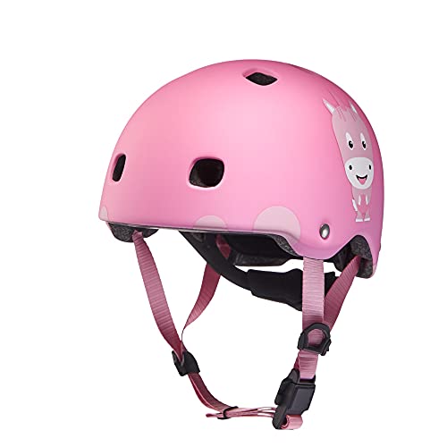 Affenzahn Fahrradhelm - robuster Kinderhelm für Multisport Skateboard Scooter Inliner für Jungen und Mädchen Einhorn - Pink von Affenzahn