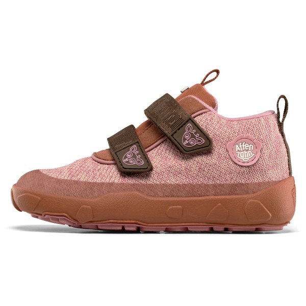 Affenzahn - Kid's Knit Happy - Freizeitschuhe Gr 21 deer /rosa von Affenzahn