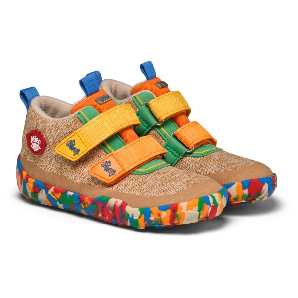 Affenzahn - Kid's Knit Happy - Freizeitschuhe Gr 22 beige von Affenzahn