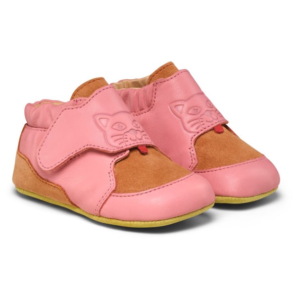 Affenzahn - Kid's Krabbelschuh Leder Crawly - Barfußschuhe Gr 18/19 rosa von Affenzahn