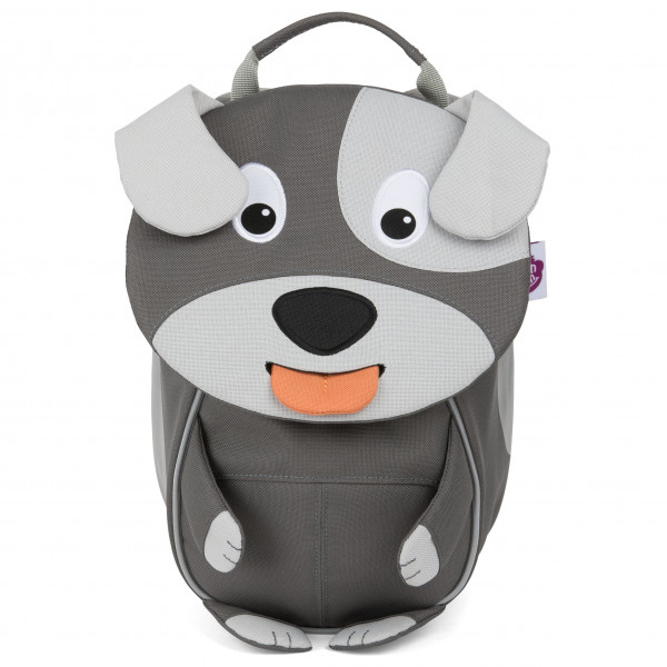 Affenzahn - Kleiner Freund Hund - Kinderrucksack Gr 4 l grau von Affenzahn