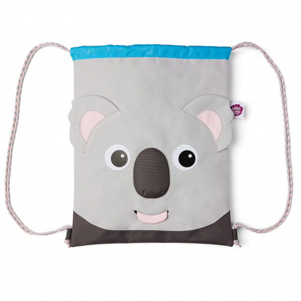 Affenzahn - Turnbeutel Koala II - Kinderrucksack Gr 4 l grau von Affenzahn