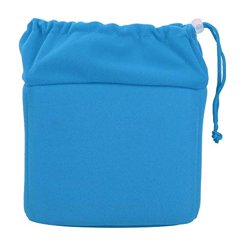 Agatige Kamera-Einsatztasche, wasserdichte, Stoßfeste DSLR-gepolsterte Kameratasche, Gepolsterte Tasche Mit Kordelzug(Wasserblau) von Agatige