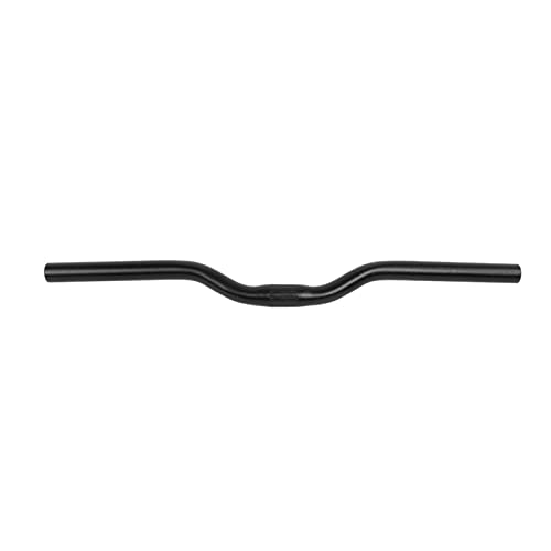 Fahrrad Lenker, Fahrradlenker, Schwarz 25,4 Mm X 520 Mm Aluminium Fahrrad Riser Bar Fahrrad Riser Bar Fahrrad Fixed Gear Riser Bar Lenker Riser Lenker für Mountainbike, Rennrad von Agatige