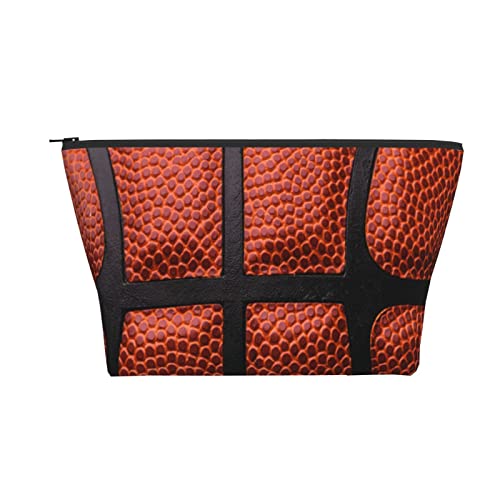 Tragbare Kosmetiktasche Basketball Lover Ball Textur Make-up Tasche Reise Kulturtasche für Mädchen Frauen von Ahdyr