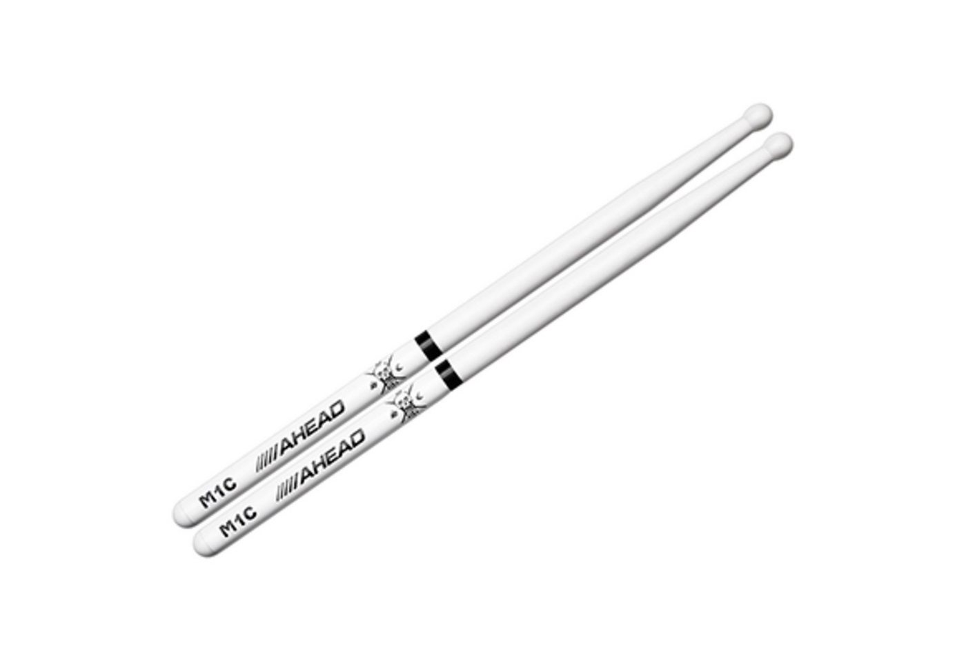 Ahead Sticks Drumsticks (M1C Aluminium Sticks Short Taper), M1C Aluminium Sticks Short Taper - Zubehör für Drums von Ahead Sticks