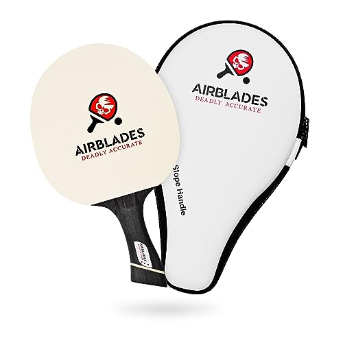 AB-3000 3 Star Profi Ping Pong Paddel für Indoor und Outdoor Tischtennis mit Tragetasche von AirBlades