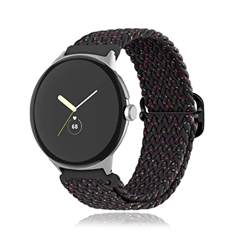 Stoff Armband Kompatibel mit Google Pixel Watch Armband Nylon Für Herren Damen Sport Ersatzband mit Uhrenarmband Für Google Pixel Watch (1) von AireWiki