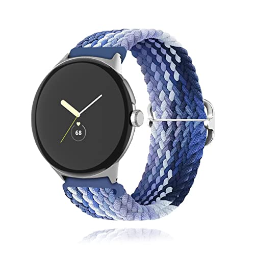 Stoff Armband Kompatibel mit Google Pixel Watch Armband Nylon Für Herren Damen Sport Ersatzband mit Uhrenarmband Für Google Pixel Watch (19) von AireWiki