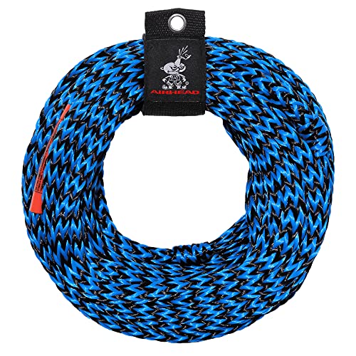 Airhead Unisex-Erwachsene Kwik-TEK Abschleppseil | 1-3 Reiter Seil für Abschlepprohre, blau, 1-(Pack) von Airhead