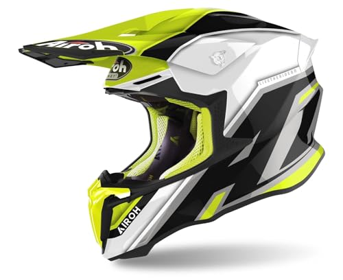 Airoh Motocross-Helm Twist 2.0 Gelb Gr. M von Airoh