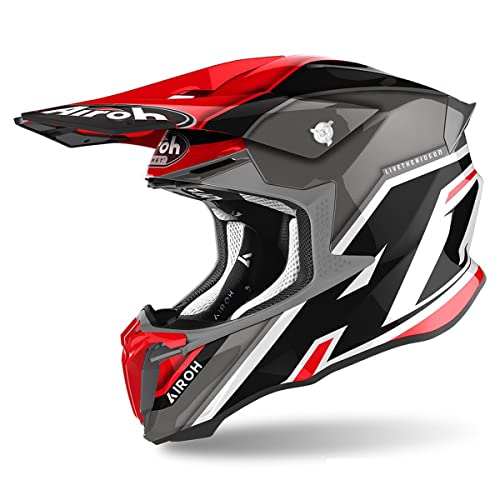 Airoh Motocross-Helm Twist 2.0 Rot Gr. M von Airoh