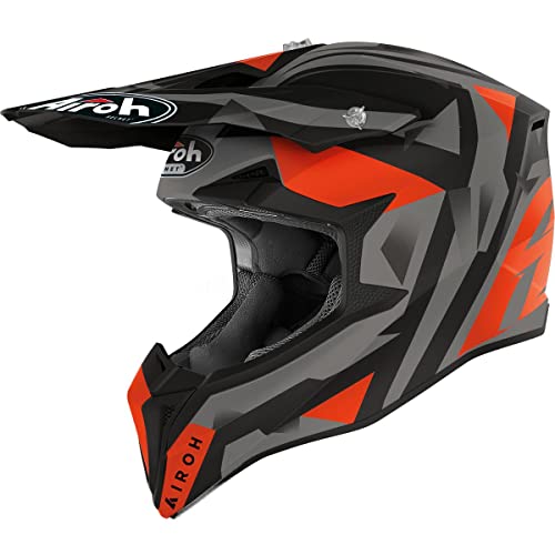 Airoh Motocross-Helm Wraap Orange Gr. XL von Airoh