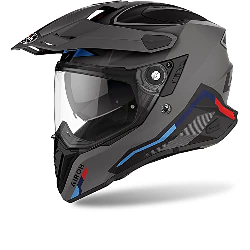 Airoh Motorradhelm Commander Factor Anthrazit Matt S von Airoh