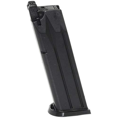 Airsoft Softair 21rd Gas Magazin für WE Bulldog Tokyo Marui PX4 GBB Pistole Schwarz von Airsoft Shooter Shop