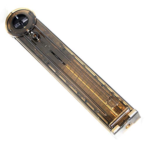 Airsoft Softair 300rd Hi-Cap Mag Magazin für Tokyo Marui Classic Army KS JG P90 AEG Transparentes Braun von Airsoft Shooter Shop