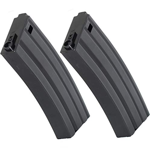 Airsoft Softair CYMA 2pcs 190rd Mid-Cap Mag Magazin Für M4 M16 Serie Schwarz von Airsoft Shooter Shop