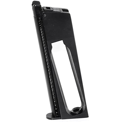 Airsoft Softair WE (WE-TECH) 16rd Co2 Magazin für EMG SAI RED/AW NE Serie/WE Single Stack 1911 GBB Pistole Schwarz von Airsoft Shooter Shop