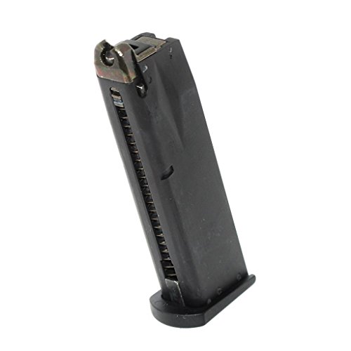 Airsoft Softair Ausrüstung 24rd Gas Mag Magazin Für M9 Serie GBB Pistole Schwarz von Airsoft Website