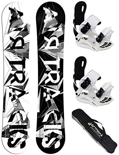 Airtracks Damen Snowboard Set - Board BWF Lady 140 - Softbindung Master W L - SB Bag von Airtracks