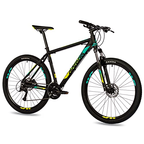 Airtracks Herren 27,5 Zoll Mountainbike Hardtail MTB Fahrrad MB.2725 Shimano Acera 21 Gang Kettenschaltung - 51cm Körpergröße 180-190cm von Airtracks