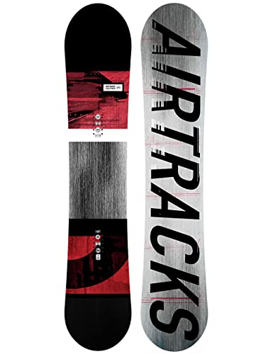 Airtracks Herren Snowboard Freeride Freestyle - Waves Camber Snowboard Extra Wide 165 cm von Airtracks