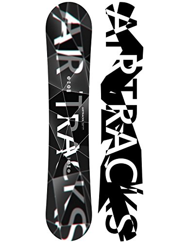 Airtracks Herren Snowboard Refractions Game Wide Snowboard All Mountain Freestyle Freeride 171 cm von Airtracks