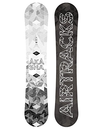 Airtracks Herren Snowboard Akasha Wide All Mountain Freestyle Freeride Snowboard Längen 152 157 155 159 162 cm - Snowboard 159 cm von Airtracks