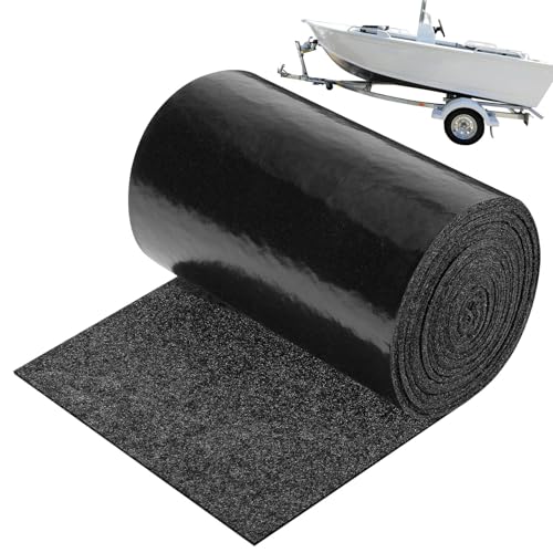 Aizuoni Marine-Teppich für Boote, Bootsanhänger-Teppich,Filz-Schutzteppich für Anhängerkoje, Boot mit doppelten Schichten | Bootspolsterung für den Innen- und Außenbereich mit wasserfester Folie für von Aizuoni