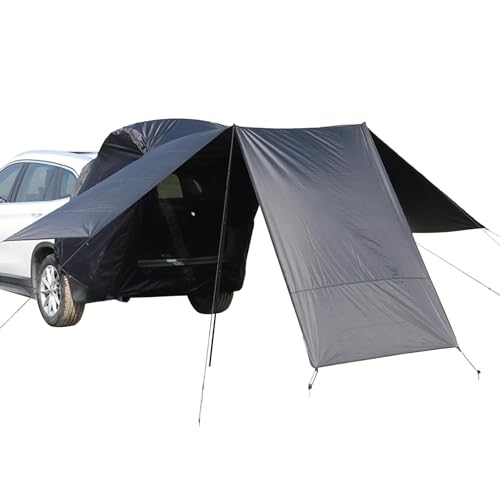 Aizuoni SUV-Zelt,SUV-Zelte für Camping - Outdoor-Heckklappenzelt | SUV-Zelt für 5–8 Personen, wasserdichtes tragbares Kofferraumzelt für Auto-SUV-Van-Camping, großes Auto-Markisenzelt von Aizuoni