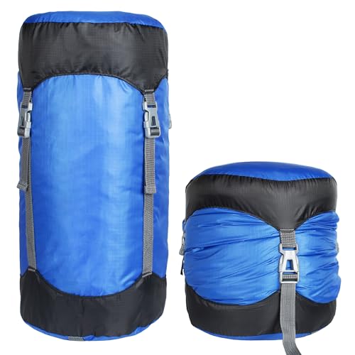 Ajerg Kompressionssack, Wasserfester Ultraleichter 25L Kompressionssack für Camping Schlafsack, Outdoor, Wandern, Rucksackreisen, Reisen (25L) von Ajerg