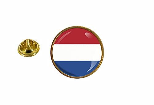 Akachafactory Anstecknadel, rund, Motiv: Niederlande Holland von Akachafactory