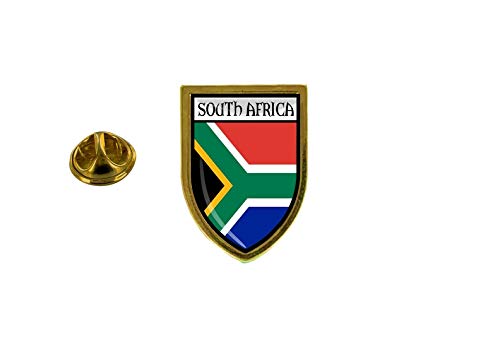 Akachafactory Pin Anstecker Anstecker Anstecker Stadt Flagge Südafrika von Akachafactory