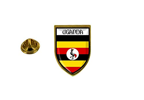 Akachafactory Pin Anstecker Anstecker Anstecker Stadt Flagge Uganda Uganda von Akachafactory