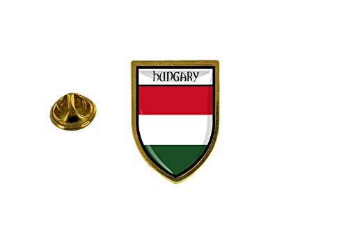 Akachafactory Pin Anstecker Anstecker Anstecker Stadt Flagge Ungarn von Akachafactory